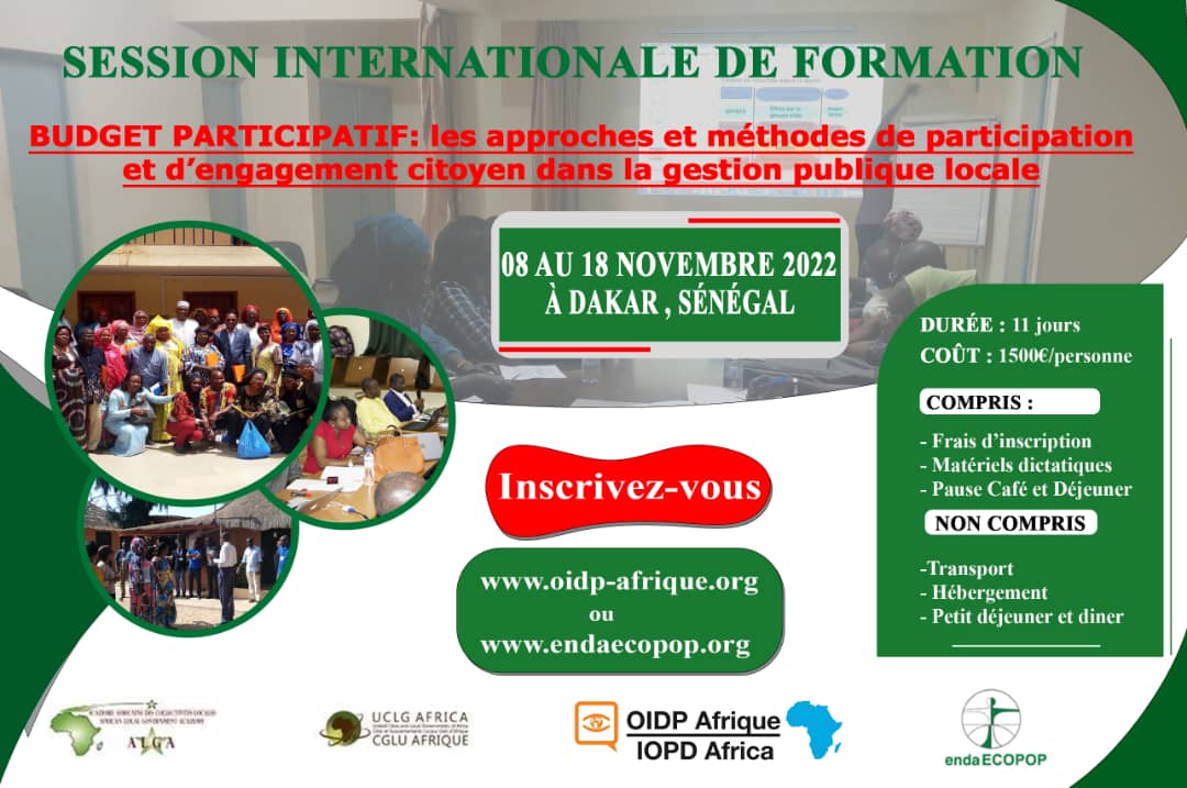 BUDGET PARTICIPATIF